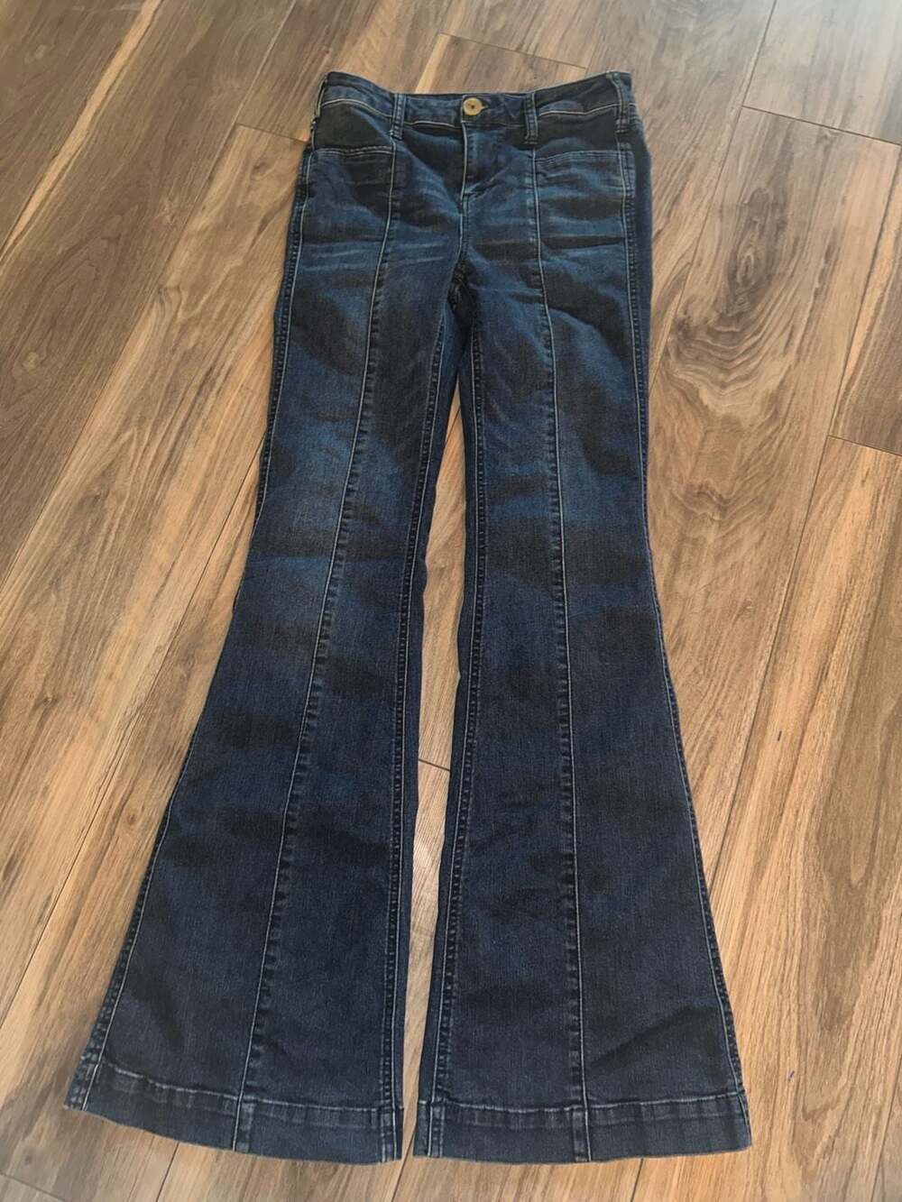 Altar'd State High Rise Flare Jeans Size 25